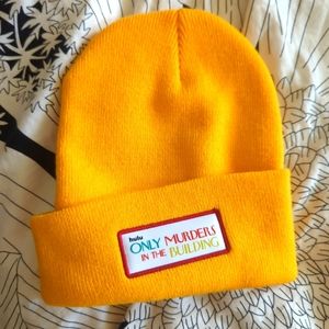 Only murders in the building Hulu rare never worn yellow knit hat Selena Gomez
